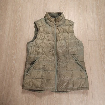 Chaleco acolchado de plumón REI CO-OP 650 para mujer grande verde empacable senderismo al aire libre Foto 1 de 4