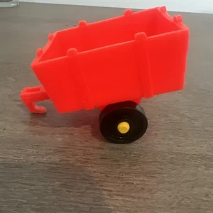 Vintage Fisher-Price Little People Farm Red Wagon for Tractor or Horse - Picture 1 of 5