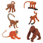 Kolekcjonerskie zabawki małp wielkanocnych - 6 szt. figurek dzikich małp dla dzieci