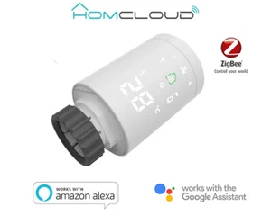 Homcloud Domotica Valvola termostatica radiatori Smart digitale zigbee XH-TVZ - Foto 1 di 5