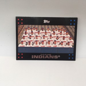 2007 Topps Baseball #595 Cleveland Indians
