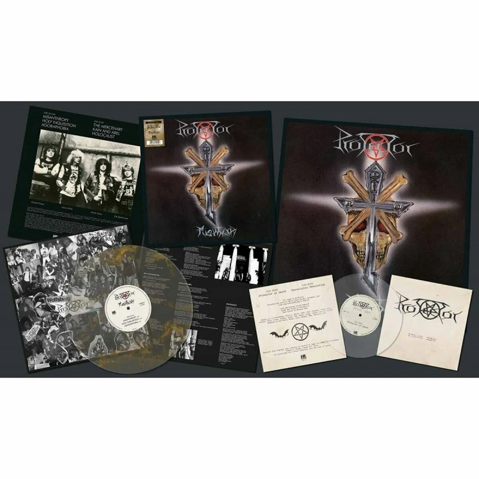 Protector - Misantrophy (Marbled Vinyl+7") 2LP NEU OVP - Bild 1 von 1