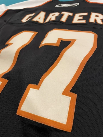 NHL Philadelphia Flyer JEFF CARTER CCM Reebok Jersey XXL See Pics Cover