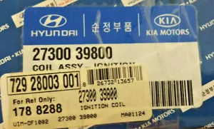 Bobina de encendido - original se adapta a Hyundai/Kia 27300-39800 - Imagen 1 de 2