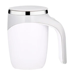Automatic Mixing Cup Coffee Mug Self Stirring Electric Magnetic Stainless Steel - Picture 1 of 11