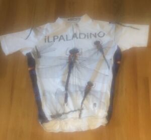 Mint Condition Men’s L Ipaladino Dragon Fly Cyclying Jersey Reflective Tabs