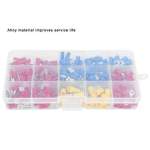 280pcs ensemble de bornes de sertissage de pelle isolée, assortiment de - Afbeelding 1 van 6