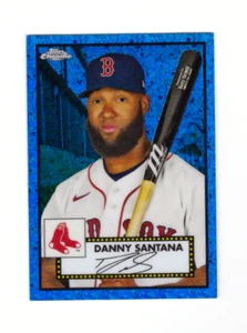 Mini diamantes azules 101/199 Topps 2021 cromo platino aniversario Danny Santana - Imagen 1 de 2