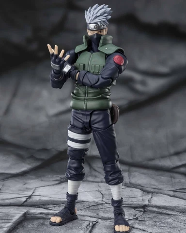 Bandai S.H. Figuarts Naruto Kakashi Hatake Famed Sharingan Hero Action Figure Cover
