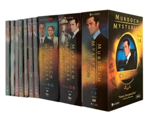 Murdoch Mysteries: Complete TV Series Season 1-17 +3Moive (DVD 81-Disc Box Set) - Picture 1 of 3