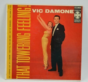 Vic Damone That Towering Feeling 45-rpm Record EP  #B-9001 - Imagen 1 de 6