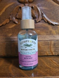 Humphreys Alcohol Free Mist Witch Hazel With Rose 3.3 oz  - Picture 1 of 5