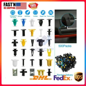 Juego de 500 remaches de tornillo para maletero guardabarros de parachoques de coche para clips de sujeción de plástico automático - Imagen 1 de 12