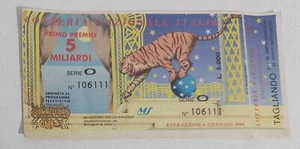 81404 388/tt Biglietto LOTTERIA NAZIONALE d'Italia 1994 Scommettiamo che...? - Picture 1 of 4