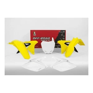 Kit de plásticos Suzuki RM-Z 250 2010-2018 Rtech Racetech - amarillo/blanco 75-K250 - Imagen 1 de 2