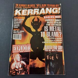 KERRANG Magazine #514 - UK Black Metal (Slayer/Black Sabbath) (1 OCT 1994)
