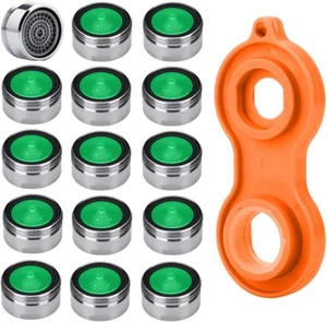 Rompigetto Filtri Rubinetto Acqua Aeratore Cucina Bagno 15Pz. Aereatori Rubinett - Foto 1 di 12