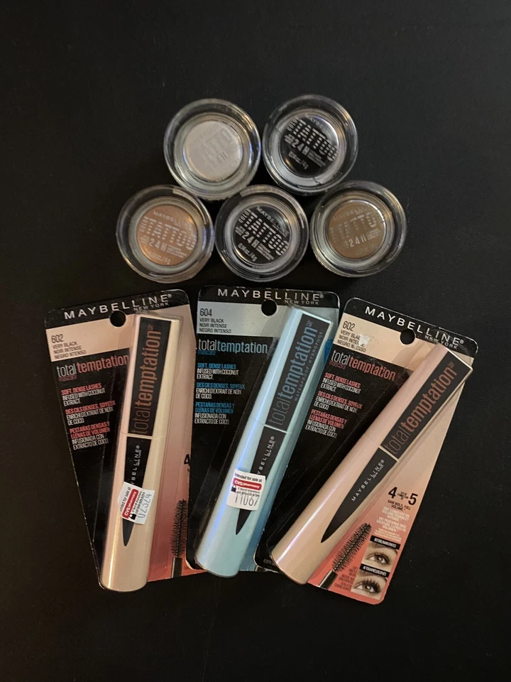 Lote de 8 cosméticos Maybelline. ¡Nuevo! Foto 1 de 1