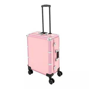 Astuccio da viaggio cosmetico professionale organizer vanità trucco arrotolabile treno astuccio - Foto 1 di 18