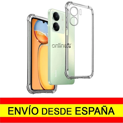 ONLINEX® Funda Silicona Esquinas Reforzadas para XIAOMI REDMI 13C 4G - POCO C65 4G a4681