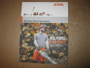 2018 STIHL POWER TOOLS & ACCESSORIES CATALOG  - Picture 1 of 1