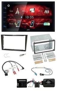 JVC DAB USB Bluetooth 2DIN Lenkrad Autoradio für Opel Zafira Corsa D Astra H Kla - Bild 1 von 10