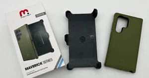 MYBAT Pro Maverick Serie Hülle für Samsung Galaxy S24 Ultra Case mit Gürtelclip - Bild 1 von 6