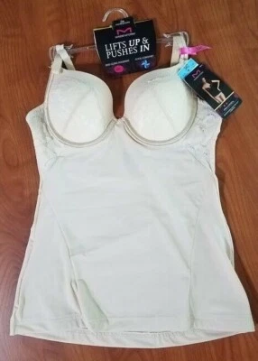 NUEVA CAMISOLA MOLDEADORA MAIDENFORM LOVE THE LIFT DM0044 BEIGE 34 36 38 B C D  Foto 1 de 4