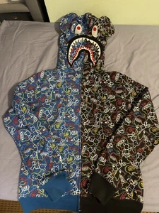 BAPE x Medicom Toy Bearbrick Hoodie L size AUTHENTIC BAPE see desc - Bild 1 von 5
