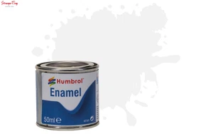 Humbrol No 22 White Gloss Enamel Paint (50ml) - Picture 1 of 1