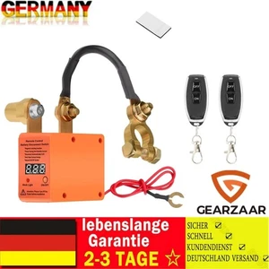 12V Doppelte Fernbedienung Automatisch Auto Batterie Trennschalter Schalter Satz - Bild 1 von 18
