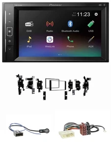 Pioneer DAB MP3 2DIN Bluetooth USB Autoradio für Nissan Tiida Versa C11 2007-201 - Bild 1 von 9