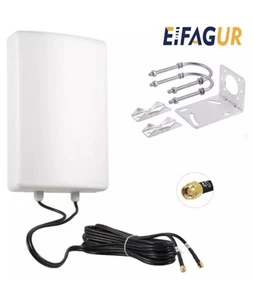 Antenne panneau MIMO Eifagur 11dBi gain élevé 2x2 pour hotspots cellulaires 4G LTE et 5G - Photo 1 sur 5