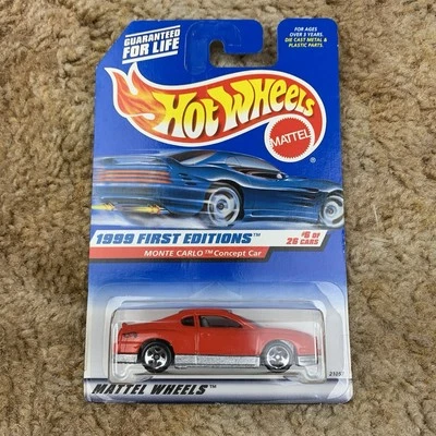 Hot Wheels 1999 First Editions Monte Carlo Concept Car - Image 1 of 2