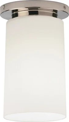 Robert Abbey Nina Flushmount Nina 6" Flush Mount Ceiling Fixture - Nickel - Image 1 of 2