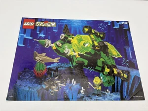 LEGO ® Bauanleitung System 2162 Unterwasser Aquazone Instruction ungelocht 131 - Bild 1 von 1