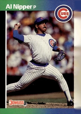 1989 Donruss #394b Al Nipper - Image 1 of 2