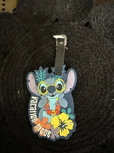 2021 Disney Parks Stitch Urlaubsmodus Sommer Tropisch Kofferanhänger ID Reise - Bild 1 von 3