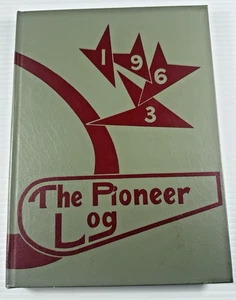 1963 The Pioneer Log Yearbook Wharton County Junior College TX Vintage - Picture 1 of 7