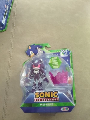 SONIC THE HEDGEHOG MEPHILES 35TH ANNIVERSARY ACTION FIGURE  - image 1 of 4