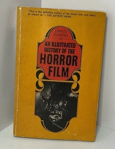 An Illustrated History of the Horror Film - Carlos Clarens 1968 Paperback - Foto 1 di 5
