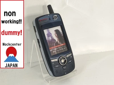 【¡Maniquí!】 SANYO V801SA (color azul marino) vodafone-japón teléfono celular no funciona Foto 1 de 4
