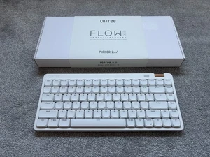 Lofree flow lite 84 touches blanc profil bas clavier mécanique sans fil - Photo 1/1