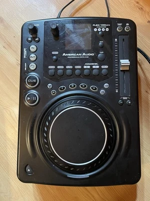 American Audio 2 Flex 100 MP3 CD Player For Parts Or Fix - Image 1 of 3