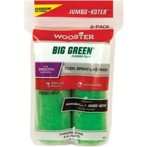 3-Wooster Jumbo-Koter 4-1/2 In. x 3/8 In. Flocked Mini Foam Roller Cover (2-Pk) - Picture 1 of 1