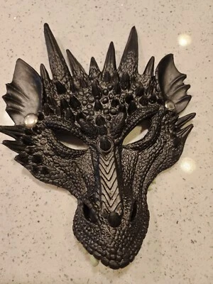 Halloween Party Mask Black Animal 3D adult one size - Image 1 of 4