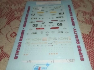 SUPERSCALE 72-624, 1/72 F-16 C/ADF FALCONS AND F-16C NIGHT FALCONS DECAL SET - Bild 1 von 2
