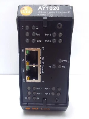 IFM AY1020 IO-LINK MASTER Ethernet / IP 8 Ports IP 20 - Bild 1 von 4