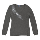 Blugirl Jumper - Small Grey Wool Blend