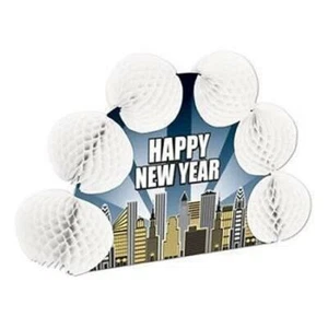 Happy New Year Pop-Over 10" Centerpiece Paper New Years Table Decoration - Picture 1 of 1